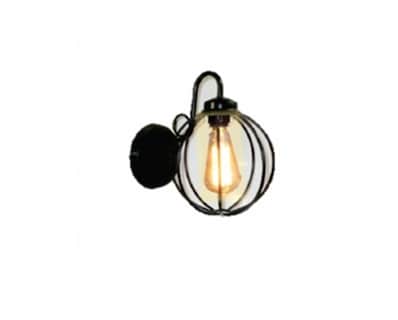 Foto 1 | Foto 1 | Lámpara Arbotante Vintage Lisa 1 La Luz De Victoria color Negro