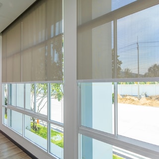 Foto 8 | Foto 8 | Persiana Para Ventana Decoking Enrollable Horizontal Malla Solar 140 X 180 cm Chalk