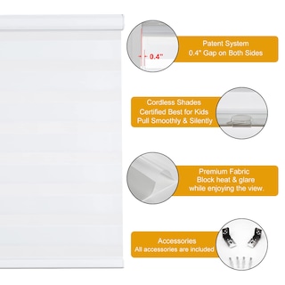 Foto 2 | Foto 2 | Persianas De Cebra Inalámbricas Persilux Free-stop Roller Para Ventanas - Venta Internacional.