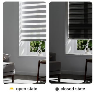 Foto 5 | Foto 5 | Persilux Inalámbrico Zebra Blinds para Windows 33 X 183 cm Gris - Venta Internacional