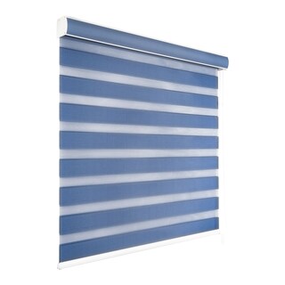 Foto 2 | Foto 2 | Decoking Persiana Para Ventana Sheer Elegance Enrollable Horizontal 120cm Ancho X 200cm Alto Hecha En México Blue
