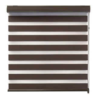 Foto 1 | Foto 1 | Decoking Persiana Para Ventana Sheer Elegance Enrollable Horizontal 160cm Ancho X 180cm Alto Hecha En México Chocolate