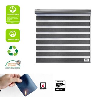 Foto 4 | Foto 4 | Persiana Marais Enrollable Oxford Dense Woodlook