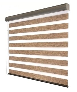 Foto 2 | Foto 2 | Persiana Marais Enrollable Kakhy Dense Woodlook