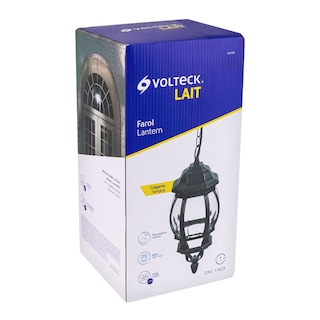 Foto 3 | Foto 3 | Colgante Farol Volteck 1xe26 color Negro