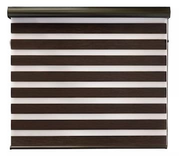 Foto 1 | Foto 1 | Persiana Marais Enrollable Black Wood Duo Woodline 140 x 200 cm