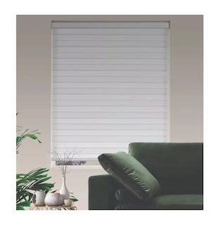 Foto 4 | Foto 4 | Persiana Doble Capa Con Diseño De Cebra Enrollable 100x200cm Gris Con Blanco