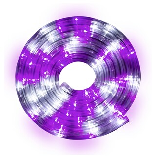 Foto 1 | Foto 1 | Manguera Decorativa Genérico L562380 Luz Led Blanco con Morado Uso Exterior/Interior Cable Recubierto Gel de 10 m