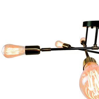 Foto 2 | Foto 2 | Lámpara Mil Luces SPN-LUCERO-005 color Negro Semi Colgante