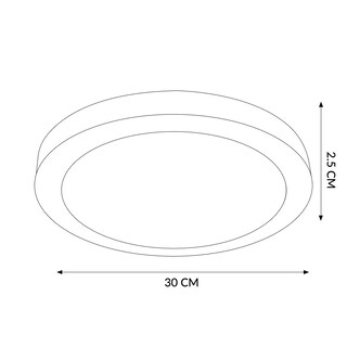 Foto 3 | Foto 3 | Lámpara de Techo Mil Luces Akari 28w color Negro CCR