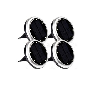 Foto 1 | Foto 1 | Luminarias Solares Eo Safe Imports ESI-4726 color Negro 8 Piezas para Jardín
