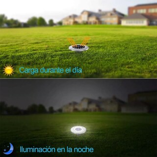 Foto 2 | Foto 2 | Luminarias Solares Eo Safe Imports ESI-4726 color Negro 8 Piezas para Jardín