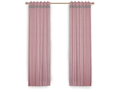Foto 1 | Foto 1 | Set De Cortina Dormireal Attalia Microfibra Rosa