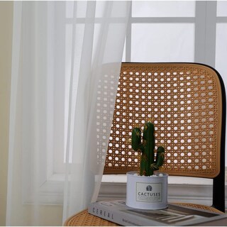 Foto 6 | Foto 6 | Cortina Traslucida Aquila Blanco 1 Panel 140x210