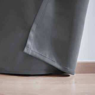 Foto 3 | Foto 3 | Par De Cortinas Rebeca Blackout Gris Claro Premium