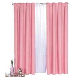Foto 1 | Foto 1 | Cortinas Decorativas Concord CDEU351 Rosa