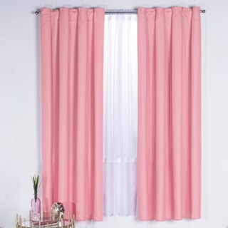 Foto 2 | Foto 2 | Cortinas Decorativas Concord CDEU351 Rosa