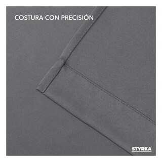 Foto 6 | Foto 6 | Cortinas Blackout Styrka Con Aislamiento Térmico 1.32 X 2.13m color Gris
