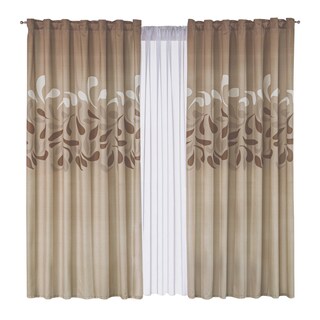 Foto 1 | Foto 1 | Cortinas Decorativas Concord Estampada Castaña