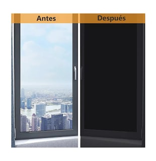 Foto 4 | Foto 4 | CortinasBelug Portátiles 1.45 X 4 m color Negro 4 Piezas