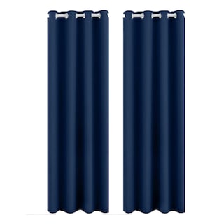 Foto 1 | Foto 1 | Cortinas Blackout Para Bloquear Luz Y Ruido Azul Marino Kyuden Home