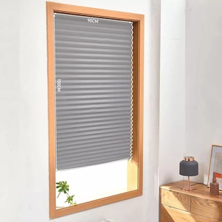 Foto 2 | Foto 2 | Cortina De Blackout Plisada Para Ventana, Bloquea Luz Eo Safe Imports  Esi-15629 Gris