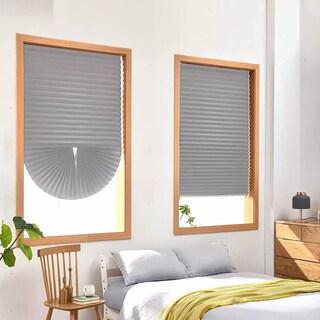 Foto 3 | Foto 3 | Cortina De Blackout Plisada Para Ventana, Bloquea Luz Eo Safe Imports  Esi-15629 Gris