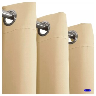 Foto 4 | Foto 4 | Cortinas Blackout 2 Paneles 215 X 135 cm Beige