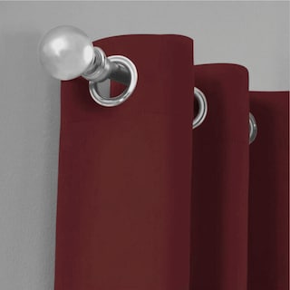 Foto 2 | Foto 2 | Cortina Blackout Rebeca -2 Paneles Calidad Premium 95% Oscuridad -290 X 230 Cm – Vino