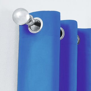 Foto 2 | Foto 2 | Cortina Blackout Rebeca -2 Paneles Calidad Premium 95% Oscuridad -290 X 230 Cm – Azul Celeste