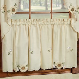 Foto 1 | Foto 1 | Tratamiento De Cortina Sweet Home Collection Sunflower 24 Cm - Venta Internacional.