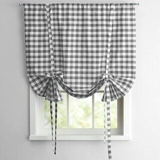 Foto 1 | Foto 1 | Panel De Cortina Para Ventana De Cocina Sweet Home Collection, Color Gris, 160 Cm - Venta Internacional.