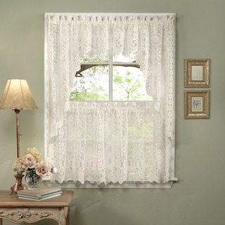 Foto 1 | Foto 1 | Par De Cortinas De Cocina Sweet Home Hopewell, Color Crema - Venta Internacional.