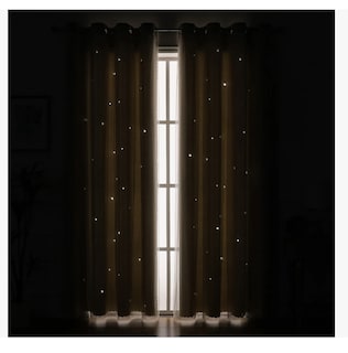 Foto 6 | Foto 6 | 2piezas Cortinas Blackout Para Niños 132x244cm Con Estrellas