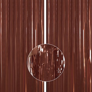 Foto 1 | Foto 1 | Cortina De Aluminio Partywoo, Color Marrón Metalizado, 2 Unidades, 100 X 200 Cm - Venta Internacional.