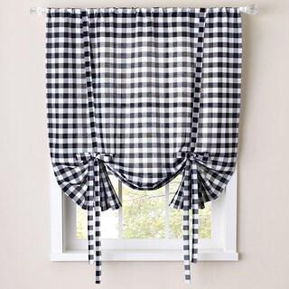 Foto 1 | Foto 1 | Cortina De Ventana De La Colección Sweet Home Buffalo Check - Venta Internacional.