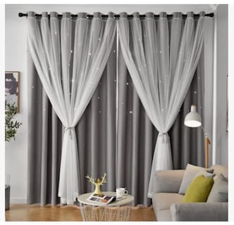 Foto 1 | Foto 1 | Cortina Black Box 100 x 130 cm Gris