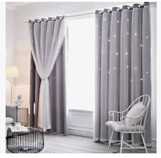Foto 2 | Foto 2 | Cortina Black Box 100 x 130 cm Gris