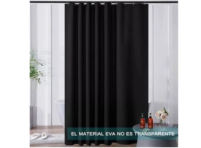 Foto 2 | Foto 2 | Xtellar Cortina De Ducha Premium 180x180cm, Impermeable Y Anti-moho Con Ganchos Incluidos