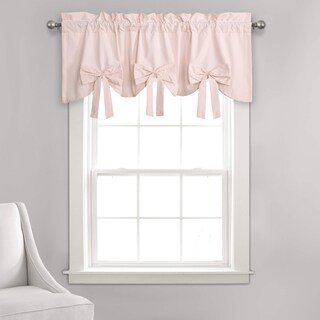 Foto 1 | Foto 1 | Cortina De Ventana Con Cenefa Lush Decor Melody Bow Blush  45 X 132 Cm - Venta Internacional.
