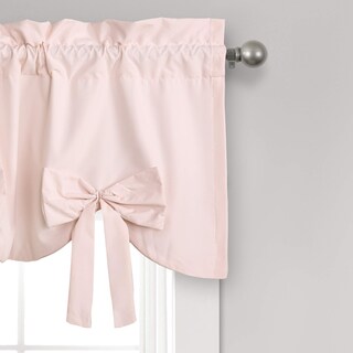 Foto 2 | Foto 2 | Cortina De Ventana Con Cenefa Lush Decor Melody Bow Blush  45 X 132 Cm - Venta Internacional.