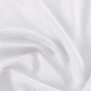 Foto 4 | Foto 4 | Cortinas Swag Valea Home Rústicas Con Aspecto De Arpillera 36 Cm Color Blanco 2 Paneles - Venta Internacional.