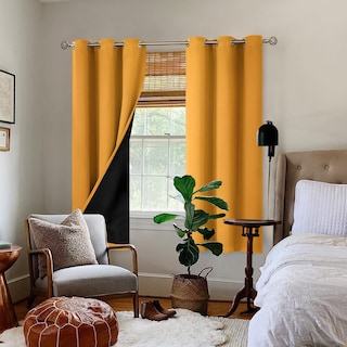 Foto 2 | Foto 2 | Cortinas Bgment Con Aislamiento Térmico, 100% Opacas, 42 X 160 Cm, Color Musgo - Venta Internacional.