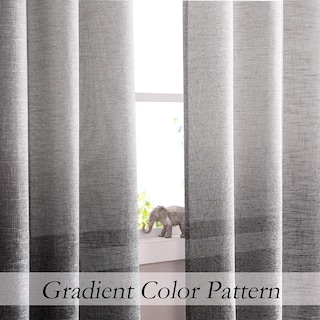 Foto 4 | Foto 4 | Panel de Cortina Ventana Central Park Ombre Linen 127 X 213 Cm - Venta Internacional