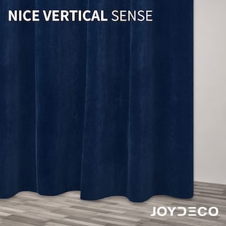 Foto 6 | Foto 6 | Cortinas Joydeco de Terciopelo Azul Real 213 x 213 cm 80% -90% Opacas - Venta Internacional