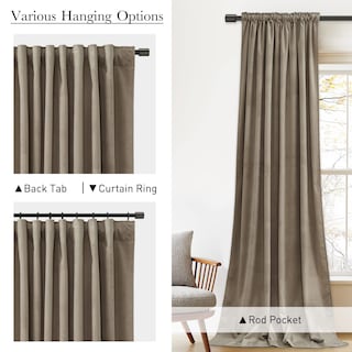 Foto 3 | Foto 3 | Cortinas StangH Luxury de Terciopelo Beige Camello 244 x 244 cm - Venta Internacional