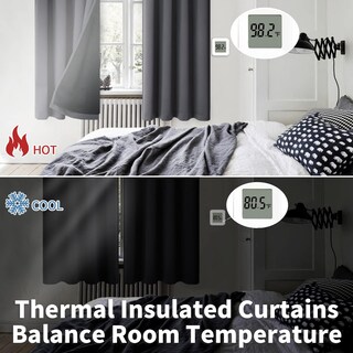 Foto 4 | Foto 4 | Cortinas Bgment con Aislamiento Térmico 100% Opacas 132 x 183 Cm - Venta Internacional