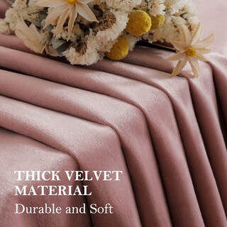 Foto 2 | Foto 2 | Cortinas Homeideas 100% Terciopelo Opaco, 213 X 213 Cm, 2 Paneles - Venta Internacional.