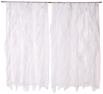 Foto 1 | Foto 1 | Panel De Cortina De Ventana De La Colección Sweet Home Sheer Voile - Venta Internacional.