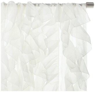 Foto 2 | Foto 2 | Cortinas De Gasa Transparente Con Volantes De La Colección Sweet Home - Venta Internacional.
